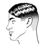 مدل موی پسرانه حالت دار لایه لایه