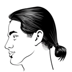 مدل موی مردانه دم اسبی (پونی تیل)